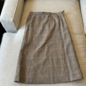 Vintage Abercrombie and fitch midi wool dress